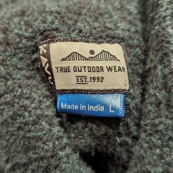 Kavu Women's Large Acacia Cotton Shacket Shirt Jacket Short Length Dark Green - Picture 7 of 11